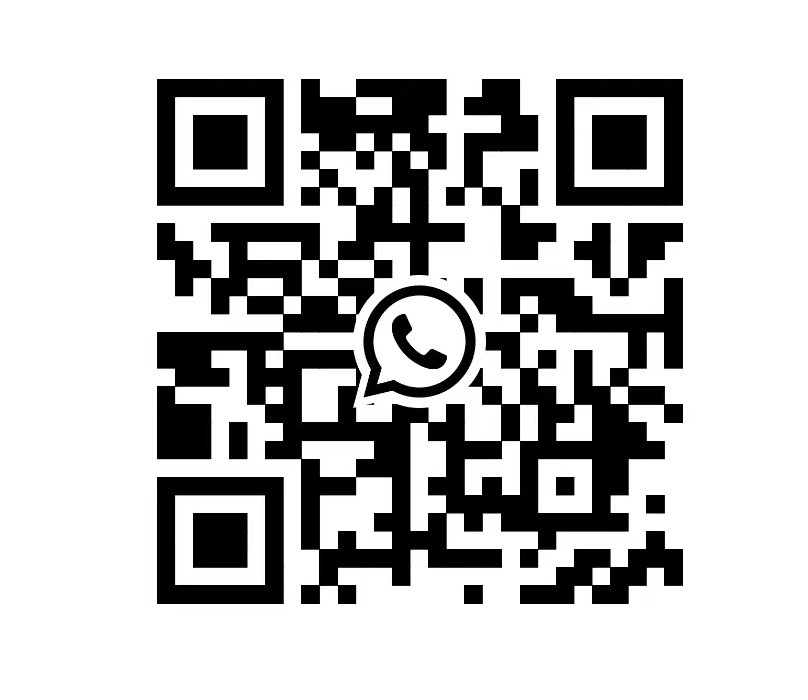 WhatsApp customer support QR code